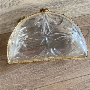 Vintage lucite handbag